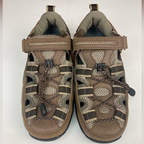 Orthofeet‎ Clearwater Men's Two-way Strap Sandals Size 7 X-Wide - Picture 1 of 6